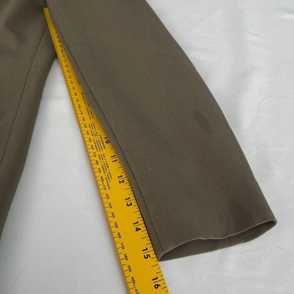 ZARA Womens Blazer Jacket Double-Breasted Oversize Pockets Long‎ Sleeve Khaki XS - Picture 15 of 16